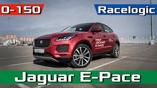 2019 Jaguar E-Pace 2.0 TD150hp - Acceleration 0-100 0-150 1/4 - Racelogic #proAutoTV