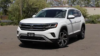 2021 VW Atlas (3.6 SEL Premium) - Features Review & POV Road Test