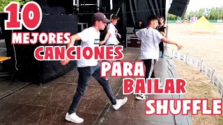 LAS 10 MEJORES CANCIONES PARA BAILAR SHUFFLE / CUTTING SHAPES