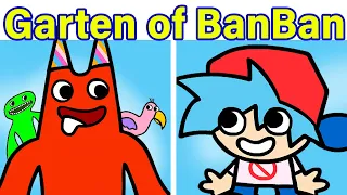 New Garten of Banban Mod - BanBan vs Markiplier & Dawko | Ourple Guy FNF Mod