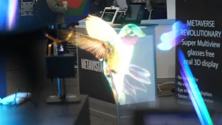 JBD Hummingbird Full Color microLED for AR, “Display of the year” at Display Week 2023 ultra bright