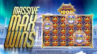 Massive 15000x Max Wins on Gates of Olympus 1000 Slot |  Big Payouts!