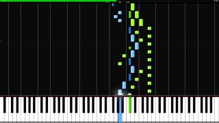 J.S.Bach Toccata and Fugue in D minor ORGAN TUTORIAL Cover (Synthesia)