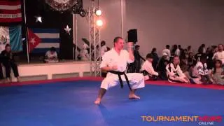 Alex Vecchio Traditional Forms Runoffs at Pan American Internationals 2013