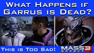 Mass Effect 3 - What Happens If Garrus Died at the End of ME2?