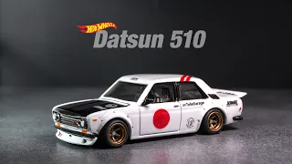 Building Datsun Bluebird 510 - Simple Hot Wheels Custom