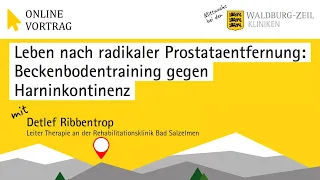 Radikale Prostataentfernung: Beckenbodentraining gegen Harninkontinenz