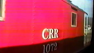 Western Maryland Railroad Cumberland MD 1996 part 1
