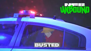 Busted Scene Need for Speed Unbound
