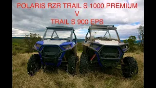 Polaris RZR Trail S 1000 v 900 - Tested!