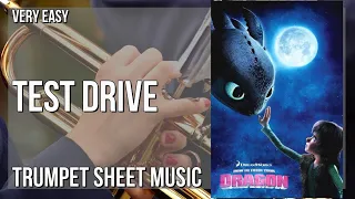 Trumpet Sheet Music: How to play Test Drive (How to Train Your Dragon) by John Powell