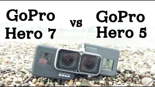 GoPro Hero 7 vs Hero 5 COMPARISON