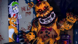 SPĘDZIŁEM 24H Z ROXY ZAMKNIĘTY W POKOJU FNAF 4 | VRCHAT