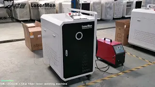 【LaserMen】LM-2000W 1.5kw fiber laser welding machine cutting and welding metal