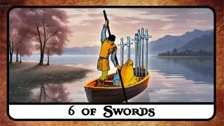 6 of Swords Tarot Card Meaning ☆ Reversed, Secrets, History ☆