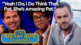 Richard Ayoade Thinks Danny Dyer's A Descendant Of Pat Butcher | Big Fat Quiz of 2016