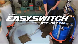 The EasySwitch Wet-Dry Industrial Vacuum