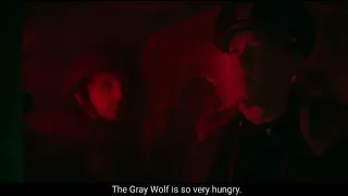 🐺🐺Graywolf is so very hungry🐾 (grayhound movie clip)