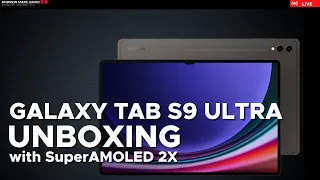Samsung Galaxy Tab S9 Ultra (2023) - Live Unboxing