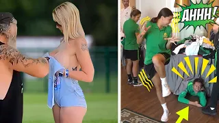 Women Football Pranks