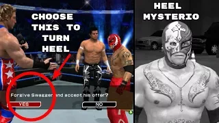 3 Times YOU Had The Choice To Turn Heel In WWE Games