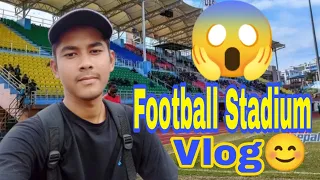 Football stadium 😱 || Nepali vlog🙏 || itahari football stadium || Nepali best vlog #itahari #jhumka