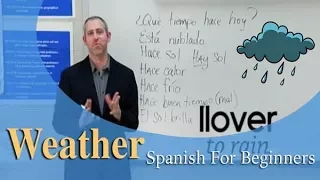 Weather Vocabulary | Spanish For Beginners (Ep.13)