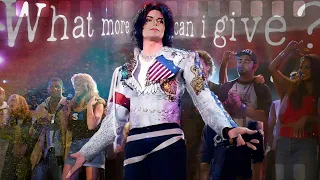 Michael Jackson & Friends- What more can I give? Перевод mix video