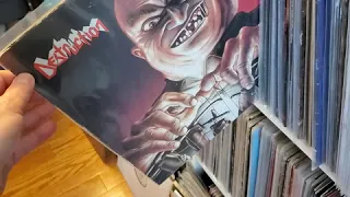 #VC - Heavy Metal Record collection - flip vid April 2020 Pt 1