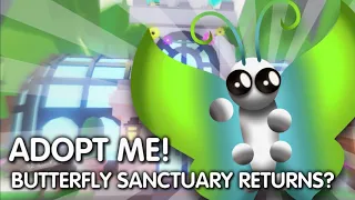 BUTTERFLY SANCTUARY RETURNS TO ADOPT ME? 😱 *Concept* - Roblox adopt me butterfly sanctuary update