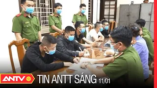 Tin an ninh trật tự nóng mới nhất 24h sáng 11/01/2023 | Tin tức thời sự Việt Nam mới nhất | ANTV