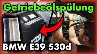 SCHWARZES ÖL im Getriebe??? Getriebeölspülung BMW E39 530d!!! | BMWFarid