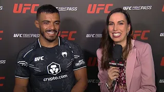 Ismael Bonfim fala do alívio ao voltar a vencer no UFC 301