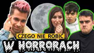 Czego NIE robić w HORRORACH 👻 [ft. Friz, Luure]