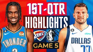 Dallas Mavericks vs Oklahoma City Thunder Game 5 Highlights 1st-QTR | May 15 | 2024 NBA Playoffs