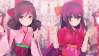 【MMD艦これ】神風型が君色に染まるを踊ってくれました