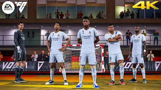 EA Sports FC 24 Volta - Barcelona vs Real Madrid Ft. Mbappe, Gundogan, | PS5™ Gameplay [4K60]