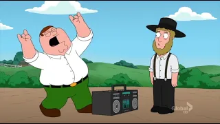 Peter Griffin singing Highway To Hell for an hour