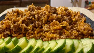 How To Make Beef Rice With Hamburger