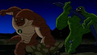 Ben 10 Alien Force - Humungousaur and Kevin vs Tiny