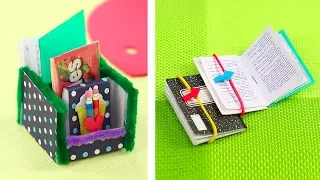 14 DIY Mini Schulsachen, Die Super Funktionieren!