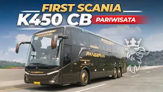 BELI BUS DENGAN CHASIS TERMAHAL ‼️ Gebrakan PO Pangeran Ga Main Main | Scania K450CB