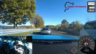 BMW M2 CS fun Lap with PORSCHE 991.1 GT3 RS - Nürburgring Nordschleife