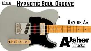 Hypnotic Soul Groove Guitar Backing Track Jam in A minor