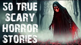 50 True Scary Stories Told In The Rain | Disturbing Horror Stories To Fall Asleep To