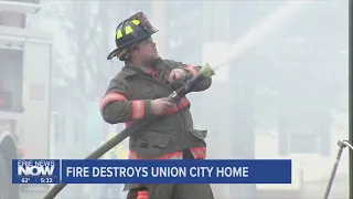 Fire Destroys Union City Home