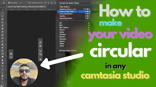 How to Get Circular Video Instead of Rectangle in Camtasia 2020 and all other versions of Camtasia.