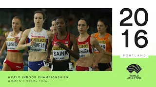 Women's 3000m Final | World Athletics Indoor Championships Portland 2016