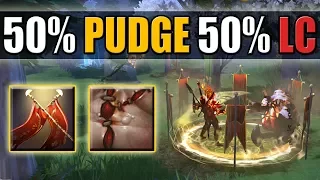 Bonus Damage & Strength Farming [Imbalanced Duel Legion Commander + Pudge] Dota 2 Ability Draft