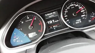 Audi Q7 V12 6.0 TDI Stock 150-270km/h